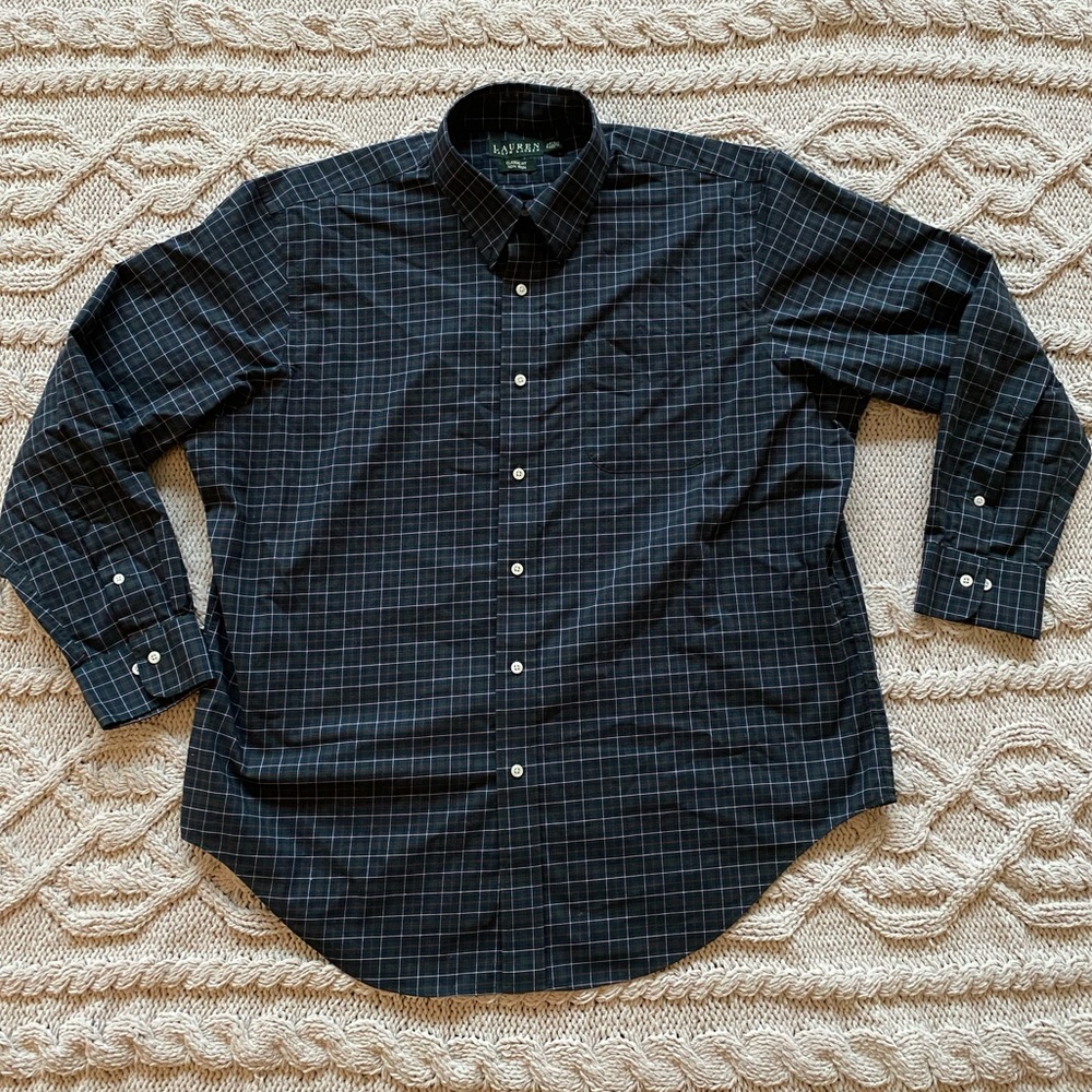 Ralph Lauren Plaid Long Sleeve Button Down